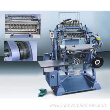 Thread book sewing machine / bead threading machine